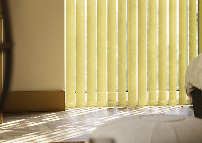 Savona, Lustrous Yellow - Vertical Blind - Image 5